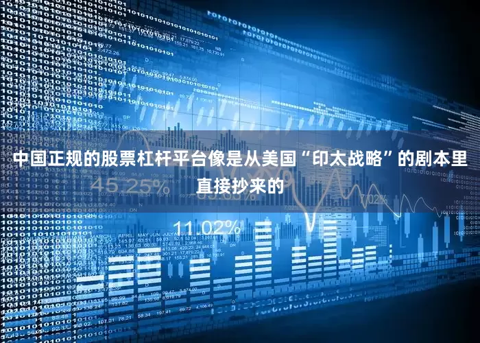 中国正规的股票杠杆平台像是从美国“印太战略”的剧本里直接抄来的