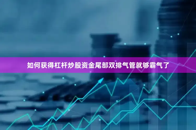 如何获得杠杆炒股资金尾部双排气管就够霸气了